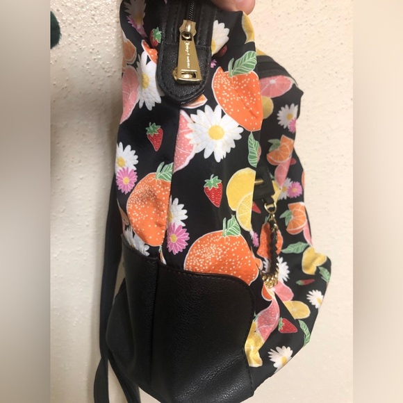 Juicy Couture Black Citrus Forbidden Fruit Backpack - Picture 3 of 13